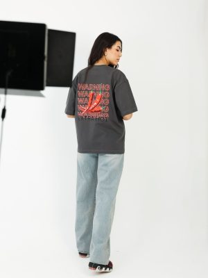 Hot Chili Grey T-Shirt