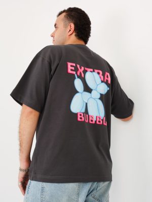 Extra Bubbly Grey T-Shirt