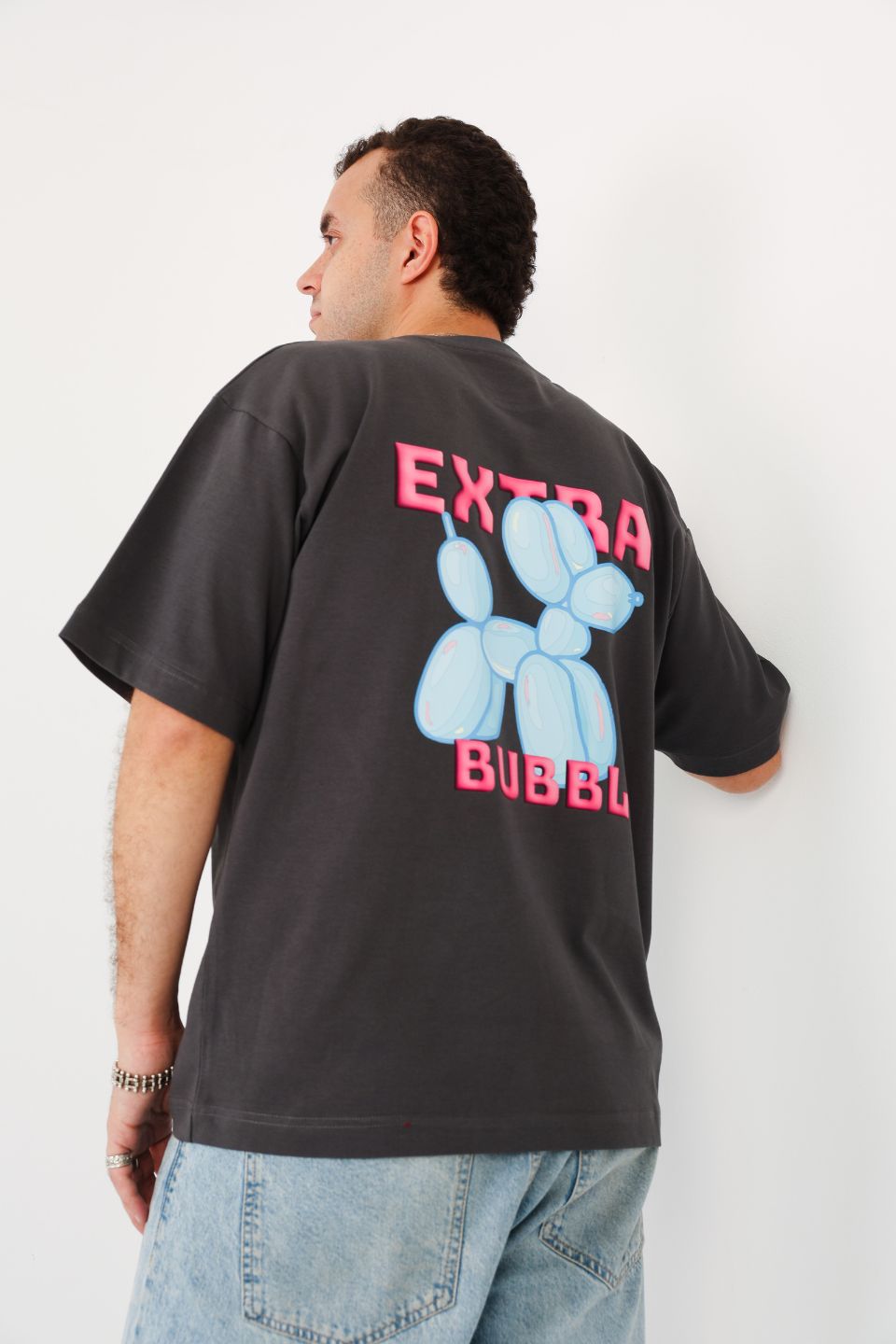 Extra Bubbly Grey T-Shirt