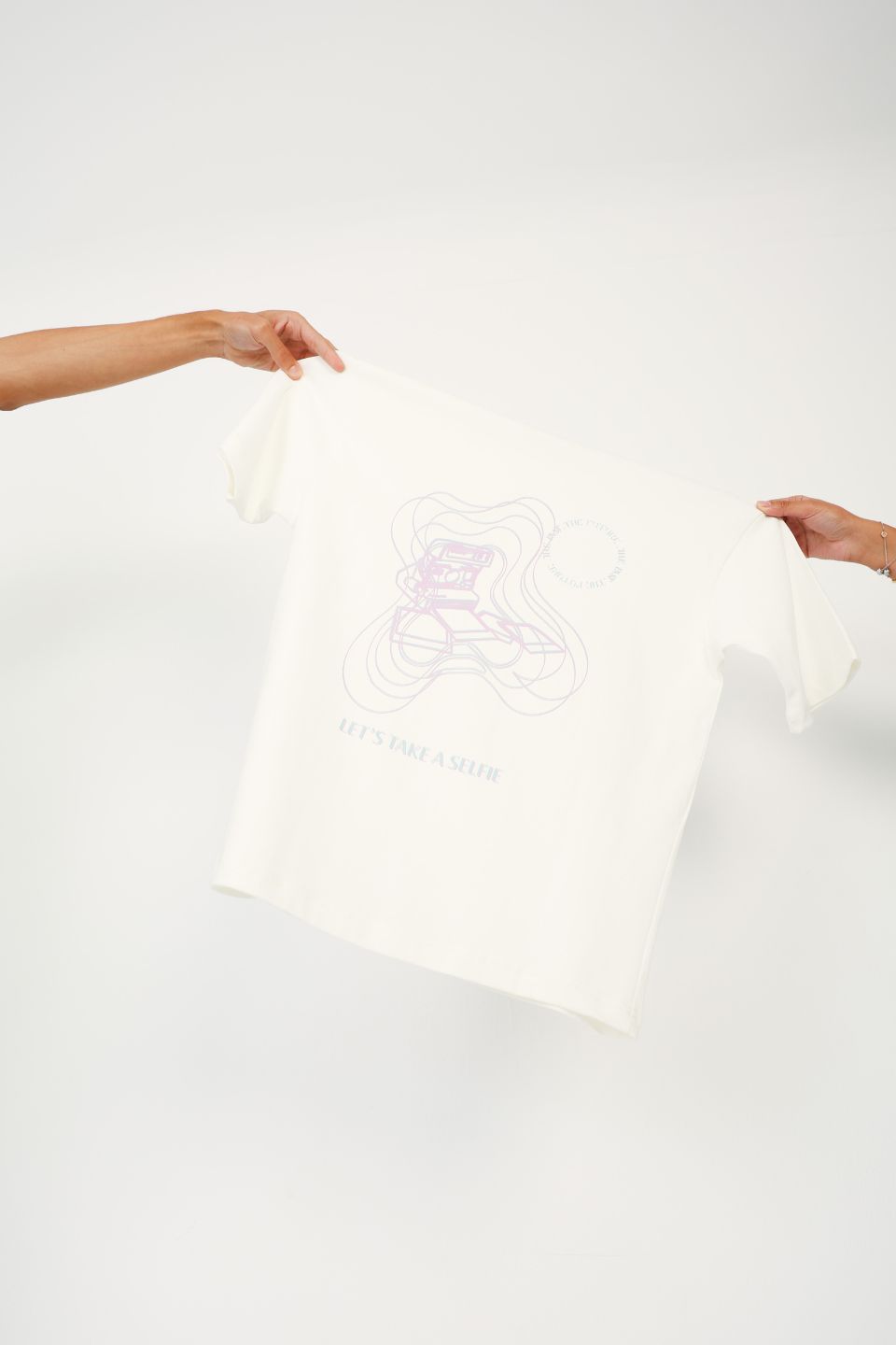 Camera White T-Shirt